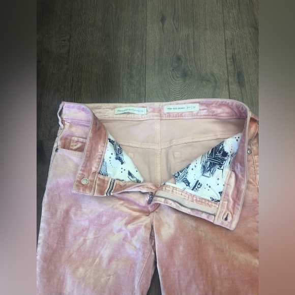 PILCRO AND THE LETTERPRESS CORDUROY VELOUR HIGH RISE PANTS - Picture 6 of 10